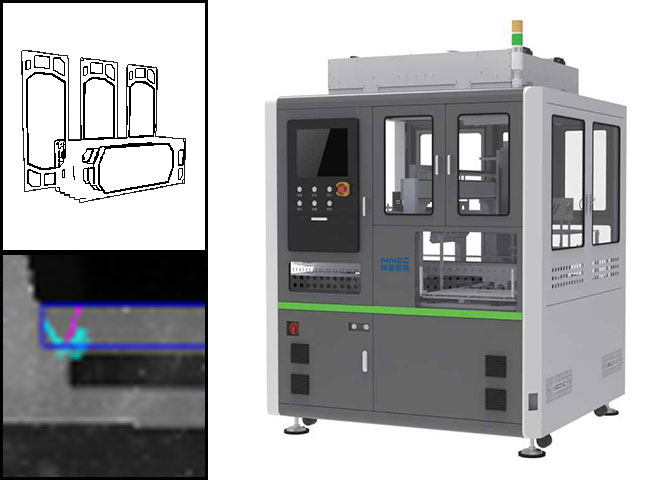 New energy film size defect detection